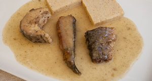 Boreto a la graisana, piatto tipico tradizionale gradese di pesce